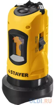 STAYER SLL-1 нивелир лазерный, 10м, точн. +/-0,5 мм/м, штатив, сумка