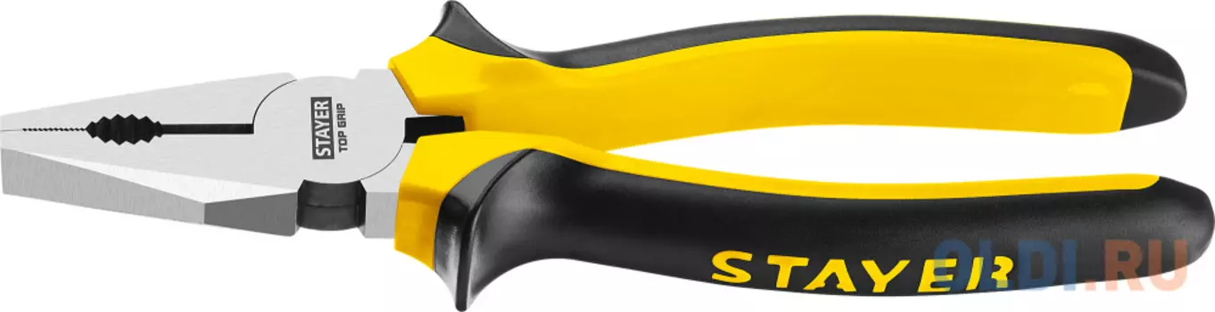 STAYER TOPGrip, 200 мм, комбинированные плоскогубцы (2205-1-20)