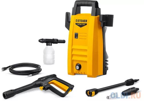 STEHER 110 Атм, 1400 Вт, мойка высокого давления, пистолет G-180 (HPW-110)