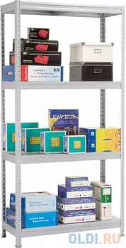 Стеллаж ПРАКТИК MS 185 1850х1000х300мм S24199153402