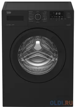 Стиральная машина Beko WSRE6512ZAA антрацит