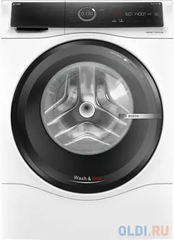 Стиральная машина Bosch Serie 8 WNC254A0SN класс: D загр.фронтальная макс.:10.5кг (с сушкой) белый