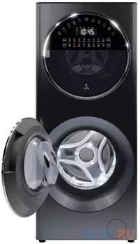 Стиральная машина Lex LWM10714LuxIDD класс: A+++ загр.фронтальная макс.:10кг (с сушкой) черный инвертер