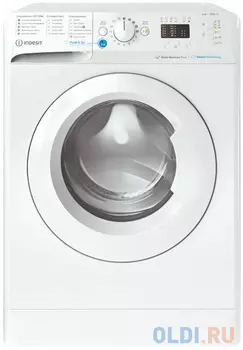 Стиральная машина узкая Indesit Innex BWSA 61051 WWV RU, с фронтальной загрузкой, 6кг, 1000об/мин