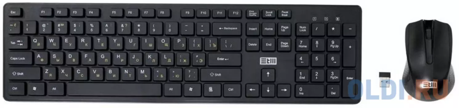STM Keyboard+mouse wireless STM 305SW black