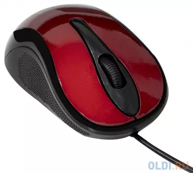 STM USB WIRED MOUSE STM 102CR black/red