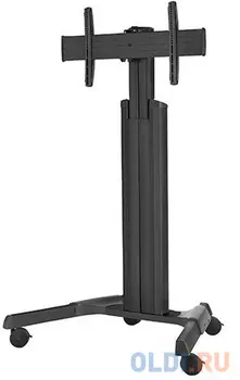 Стойка CHIEF Крепление напольное передвижное (на колесах)для плоскопанельных мониторов: 40" - 80", +/- 5°, до 90,7 кг, Landscape, 200 x 200 - 800 x 400 mm, Black