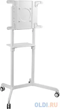 Стойка для телевизора Cactus CS-ST1146WT белый 37"-70" макс.70кг напольный мобильный