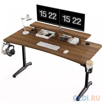 Стол для компьютера (для геймеров) EUREKA GIP 60, Walnut
