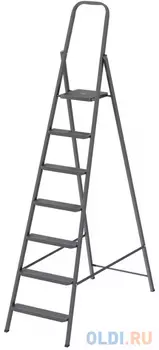 Стремянка 7 ступеней, компактная, стальная Россия// Сибртех