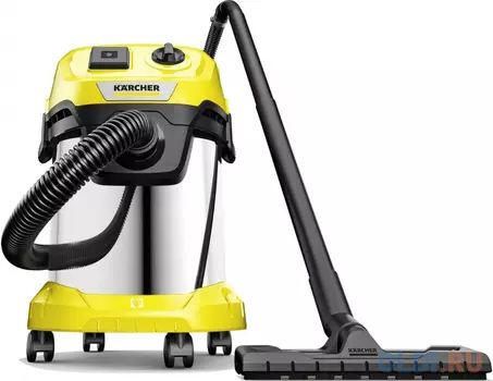 Строительный пылесос Karcher WD 3 P S V-17/4/20, желтый [1.628-190.0]