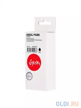 Струйный картридж Sakura 6434B001 (450XL PG Black ) для Canon PIXMA MG5440/5540/6340/6440/7140;MX924;iP7240, пигментный тип чернил, черный, 20,4 мл.,