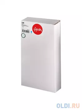 Струйный картридж Sakura F9K17A (№728 Cyan) для HP Designjet T730/T830, пигментный тип чернил, голубой, 300 мл.