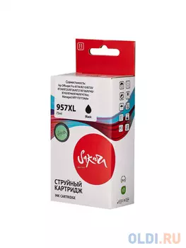 Струйный картридж Sakura L0R40AE (№957XL Black) для HP Officejet Pro 8734/8210/8720/8724/8725/8726/8727/8736/8740/8743/8744/8746/8747Aio;Managed MFP P