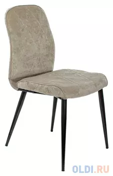 Стул для кухни Бюрократ KF-3 песочный Light 21 металл черный на ножках (KF-3/LT21)