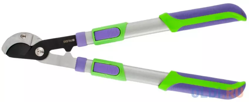 Сучкорез с наковальней, 540-705 мм, телескопические стальные обрезиненные рукоятки// Palisad