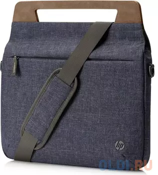 Сумка для ноутбука 14" HP Renew 14 Slim Briefcase пластик синий коричневый 1A215AA