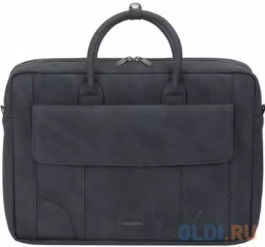 Сумка для ноутбука 16" Riva 8942 черный полиуретан