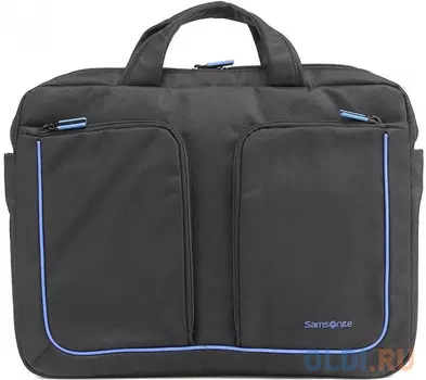 Сумка для ноутбука 16" Samsonite 11U*002*19 полиэстер черный синий