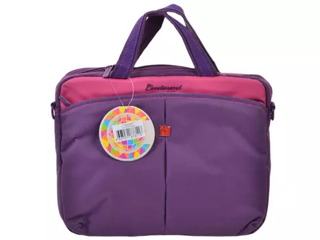Сумка для ноутбука Continent CC-010 Purple до 10,2" (полиэстер, Purple, 31 х 26 х 4 см)