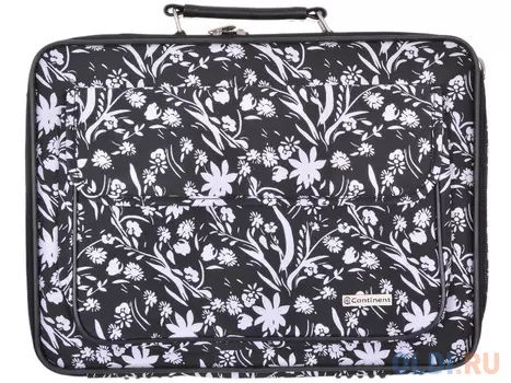 Сумка для ноутбука Continent CC-03 White flowers до 15,4" (нейлон, White Flowers, 41 x 31 x 9 см)