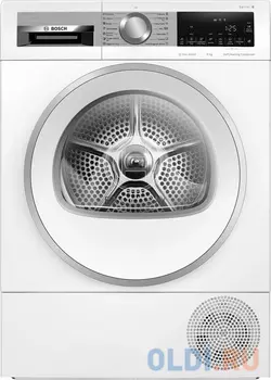 Сушильная машина Bosch WQG24590BY пан.англ. кл.энер.:A++ макс.загр.:9кг белый