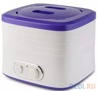 Сушилка для овощей и фруктов KITFORT КТ-1939-1 белый фиолетовый