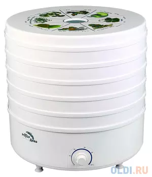 Сушилка для овощей и фруктов Ротор Дива СШ-007 белый