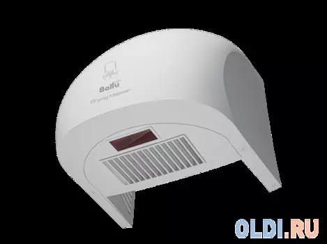 Сушилка для рук BALLU BAHD-2000 DM, 2000 Вт, время сушки 25 секунд, пластик, белая