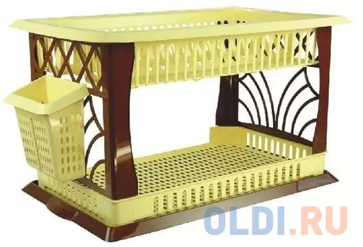 СУШИЛКА ДЛЯ ПОСУДЫ "МЕЧТА ХОЗЯЙКИ" №1 (1/4) "АЛЬТЕРНАТИВА" М1172