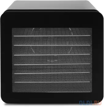 Сушка для фруктов и овощей Hyundai HYFD-8801 14под. 600Вт серебристый