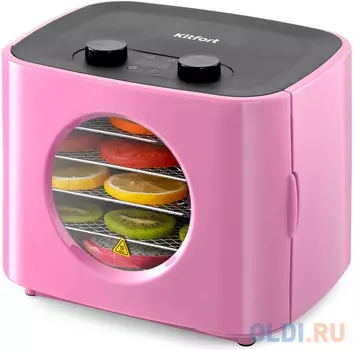 Сушка для фруктов и овощей Kitfort КТ-1952-3 5под. 300Вт лавандовый