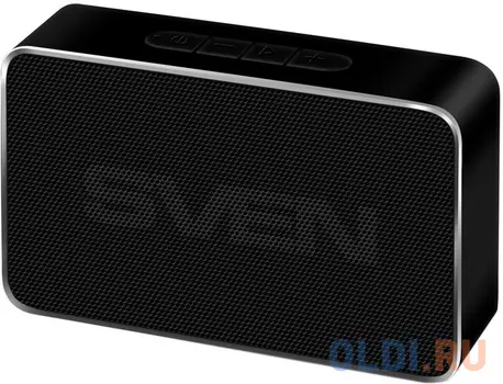 SVEN PS-85, черный, акустическая система (1.0, мощность 5 Вт (RMS), Bluetooth, FM-тюнер, USB, microSD, встроенный аккумулятор)