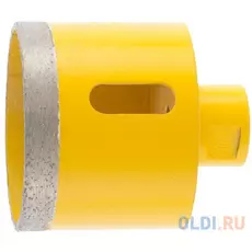 Сверло алмазное по керамограниту, 68мм, мокрое резание, М14// Denzel