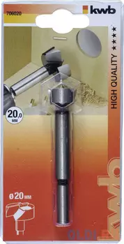 Сверло KWB 7060-20 форстнер 20мм