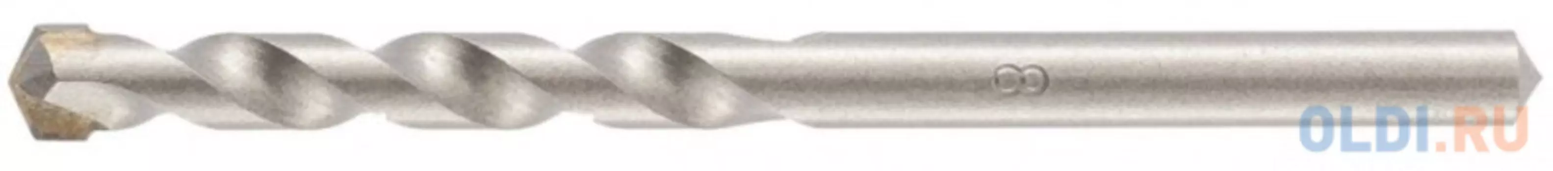 Сверло по бетону, 8 х 110 мм, Carbide TIP, цилиндрический хвостовик // Барс