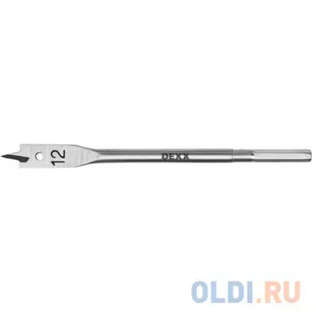 Сверло по дереву перовое, шестигранный хвостовик, DEXX 2945-12, d=12мм