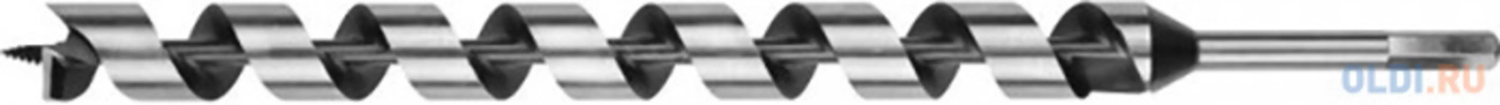 Сверло по дереву, спираль Левиса, HEX хвостовик, URAGAN 29465-450-32, d=32х450мм