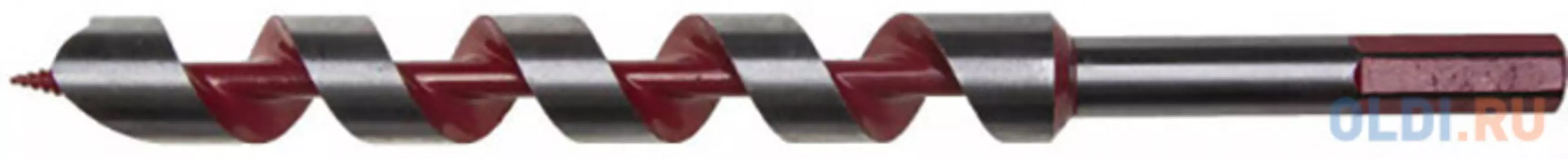 Сверло по дереву, спираль Левиса, HEX хвостовик, ЗУБР Мастер 2947-235-20, d=20х235мм