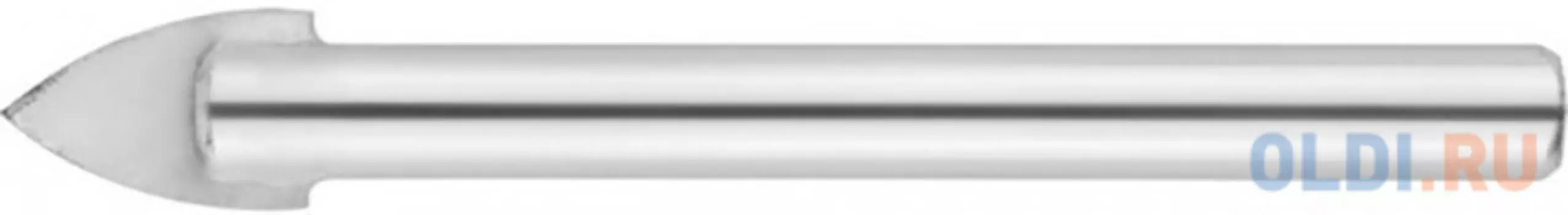 Сверло по кафелю, керамике, стеклу, с двумя режущими лезвиями, цилиндрический хвостовик, 12 мм, URAGAN 29830-12