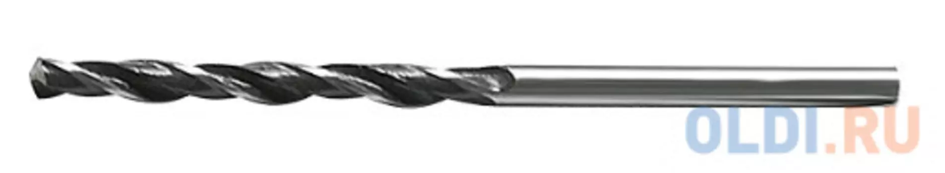 Сверло по металлу, 0,7 мм, быстрорежущая сталь, 10 шт. цилиндрический хвостовик// Сибртех