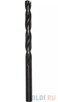 Сверло по металлу URAGAN "SHERKHAN", крестообразная подточ, ц/х, Р6М5, шлиф, комб покр-парооксид/кобальт, 5,7х93мм,1шт