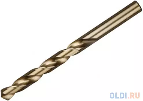 Сверло по металлу ЗУБР 4-29625-086-4.9 ЭКСПЕРТ стальP6M5 классА1 4.9х86мм