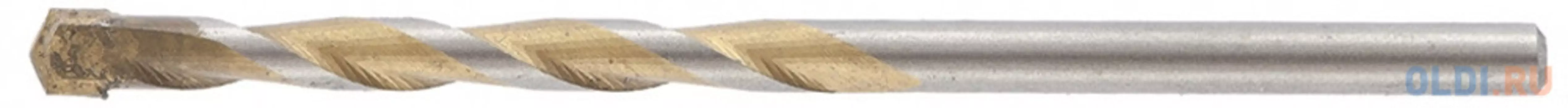 Сверло СИБРТЕХ 708057 по бетону улучшенное пылеудаление 5 х 85мм цилиндрический хвостовик