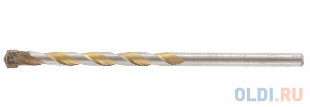 Сверло СИБРТЕХ 708067 по бетону улучшенное пылеудаление 6 х 100мм цилиндрический хвостовик