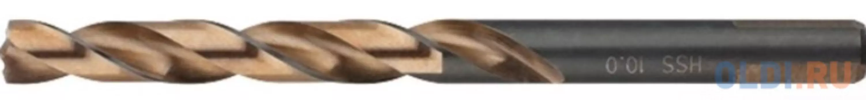 Сверло спиральное по металлу 13 x 151мм, Р9М3, многогранная заточка// Барс