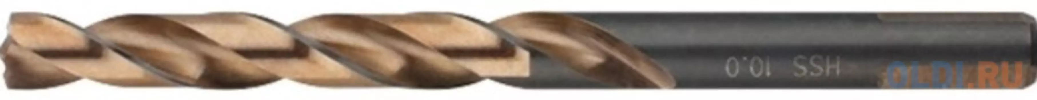 Сверло спиральное по металлу 3,5 x 70мм, Р9М3, многогранная заточка, 2шт.// Барс