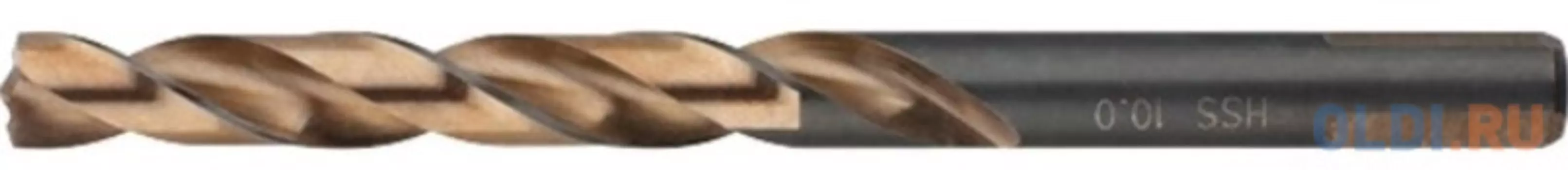 Сверло спиральное по металлу 4,2 x 75мм, Р9М3, многогранная заточка// Барс