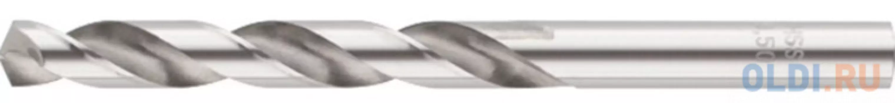 Сверло спиральное по металлу 4,5 x 80мм, Р6М5// Барс