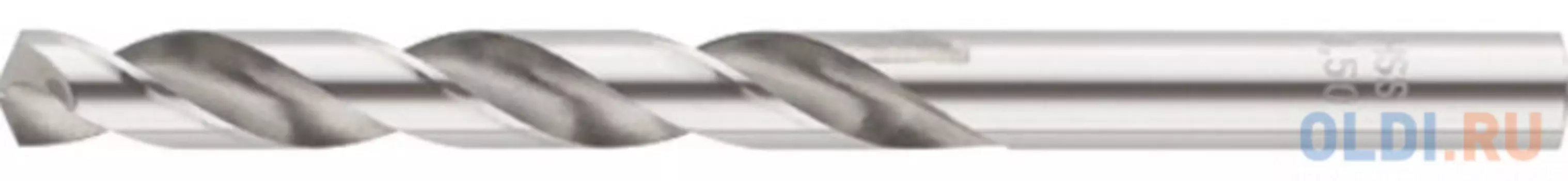 Сверло спиральное по металлу 5 x 86мм, Р6М5// Барс